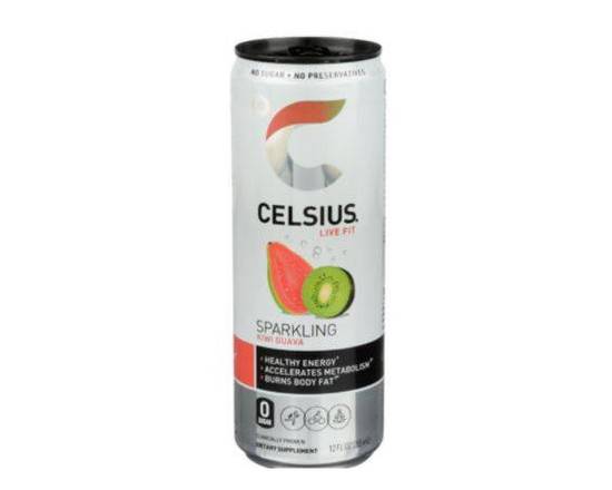 Order Celsius Kiwi Guava (12 oz) food online from Shell store, Tampa on bringmethat.com