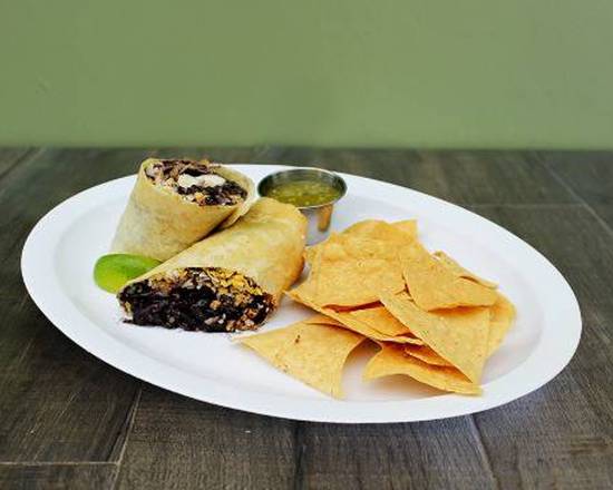 Order Bean & Cheese Trio Burrito food online from Benny's Tacos & Chicken Rotisserie - Culver City store, Los Angeles on bringmethat.com