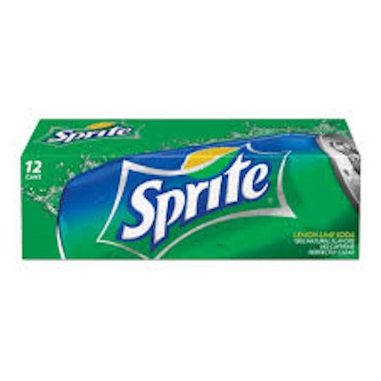 Order Sprite Soda Can (12 pk) food online from Gilligan Retail store, Prescott on bringmethat.com