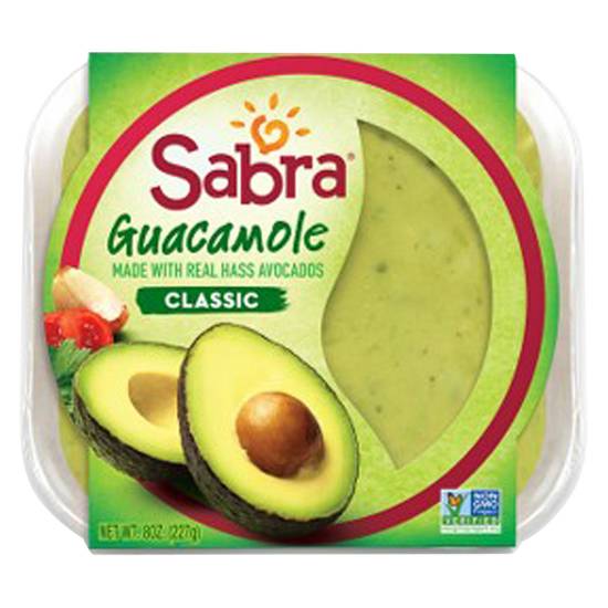 Order Sabra Classic Guacamole Made with Real Hass Avocados 8oz food online from Everyday Needs by Gopuff store, Baton Rouge on bringmethat.com