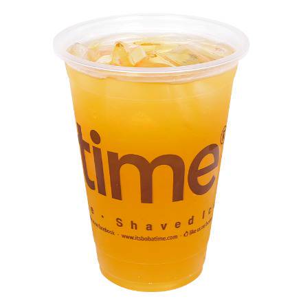 Order Mango Iced Green Tea food online from Boba Time store, Los Angeles on bringmethat.com