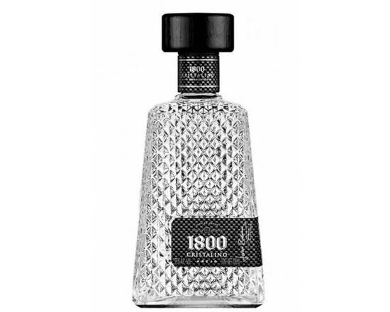 Order 1800 Cristalino Anejo 750 ml food online from Silver Liquor Market store, Los Angeles on bringmethat.com