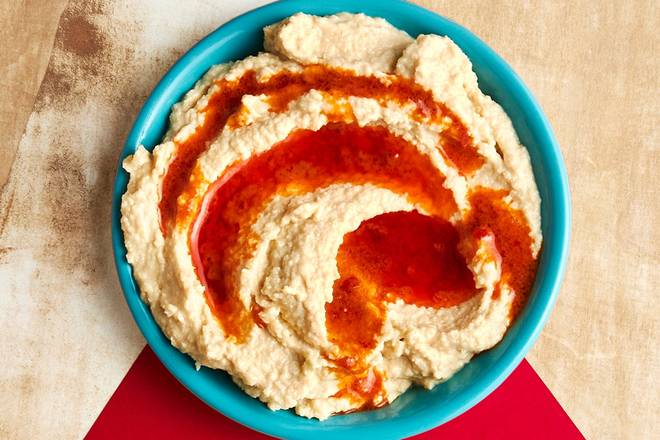 Order Hummus 1oz Scoop food online from Nando Peri-Peri store, Oak Brook on bringmethat.com