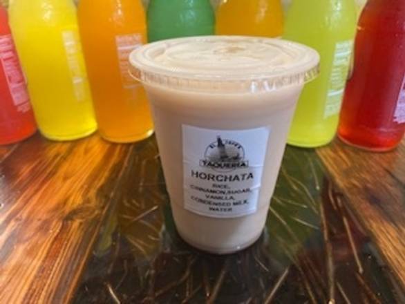 Order Horchata food online from El Jefe's Taqueria store, STATE COLLEGE on bringmethat.com
