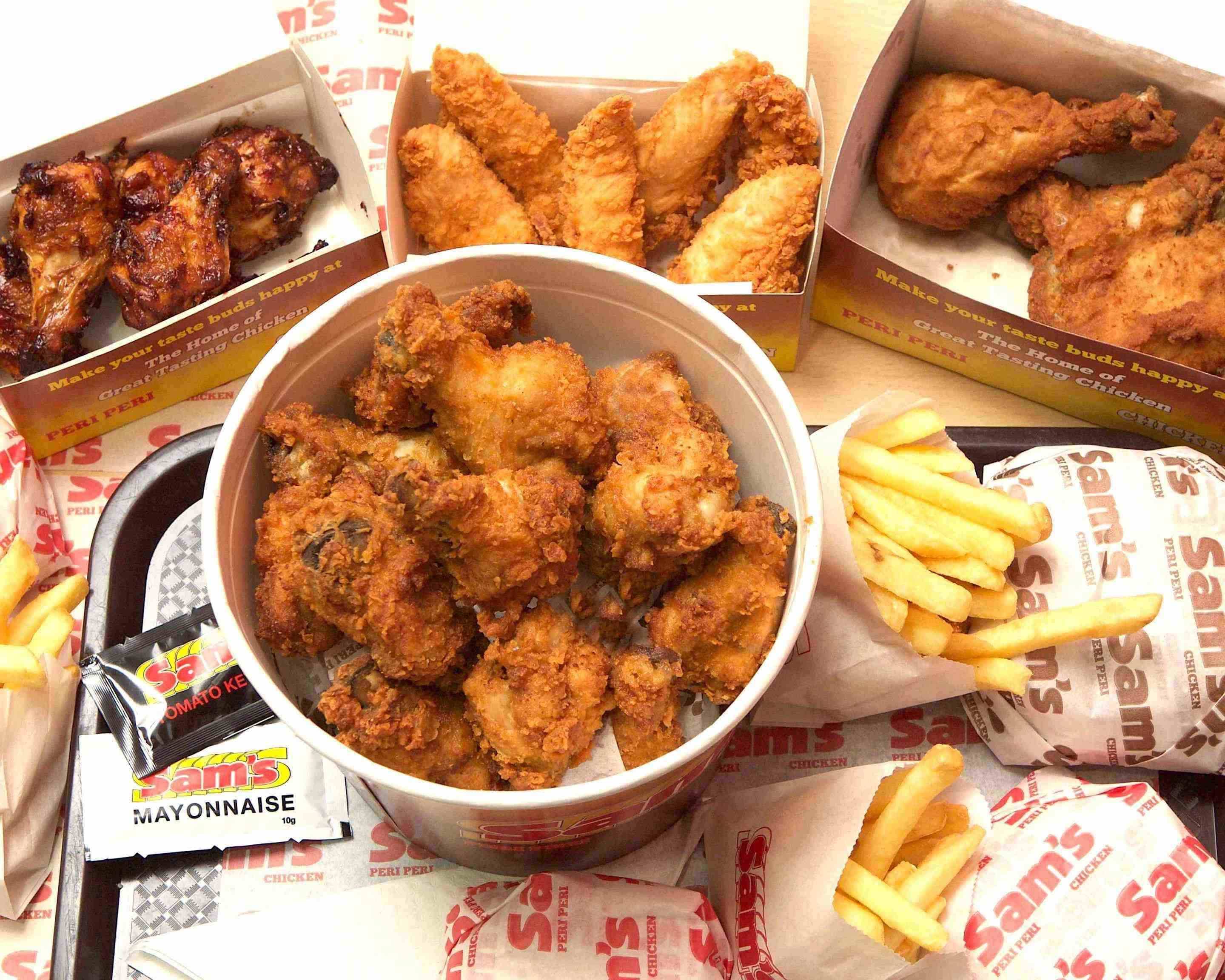 Sam's Chicken (Portsmouth) Menu Takeaway in Portsmouth Delivery