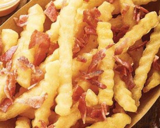 Frites cheddar bacon
