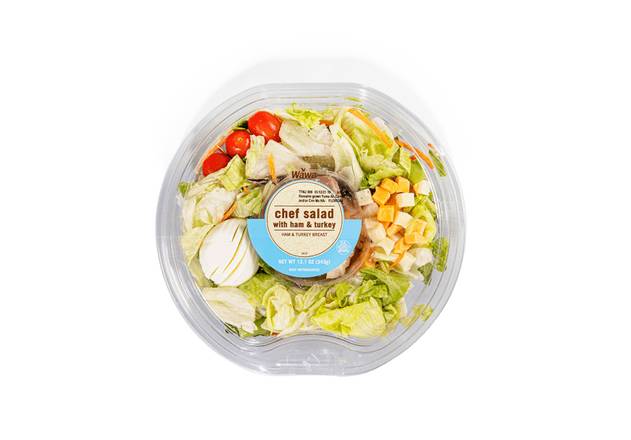 Order Ham & Turkey Chef Salad 12.2 food online from Wawa store, Downingtown on bringmethat.com