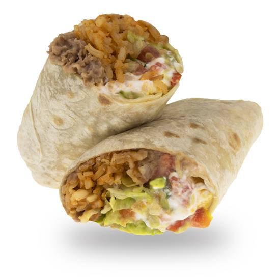 Order Veggie Burrito food online from Viva Burrito Co. store, Denver on bringmethat.com