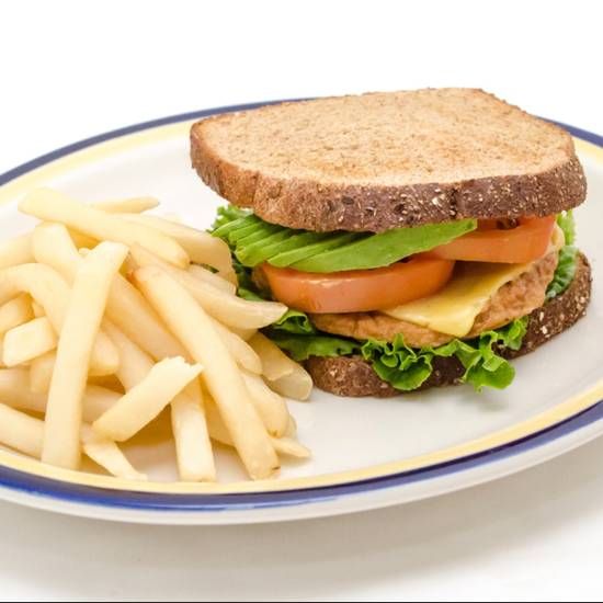 Order Chicken Supreme Sandwich food online from Vegan House store, Phoenix on bringmethat.com