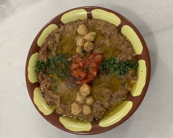 Order Foul Mudammas (Fava Beans) food online from Shawarmania store, Mankato on bringmethat.com