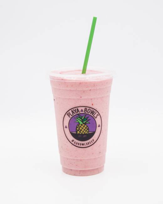 Order Strawberry Banana Smoothie food online from Playa Bowls store, West Caldwell on bringmethat.com