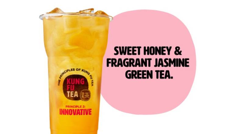 Order Honey Green Tea food online from Kung Fu Tea store, Canton on bringmethat.com