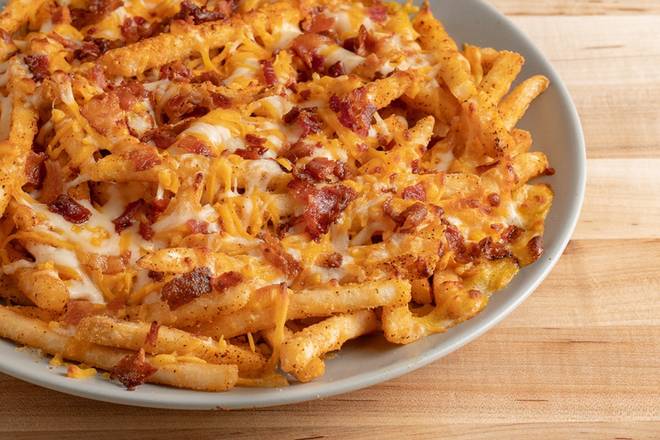 Order Crib - Seasoned Cheese Fries food online from Rib Crib BBQ & Grill store, Joplin on bringmethat.com