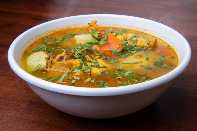 Order Caldo de Pollo food online from El Tipico Quetzal Cafeteria store, West Palm Beach on bringmethat.com