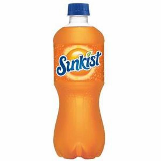 Order Sunkist Orange Soda 16.9 oz. bottle food online from Rocky Liquor store, Claremont on bringmethat.com