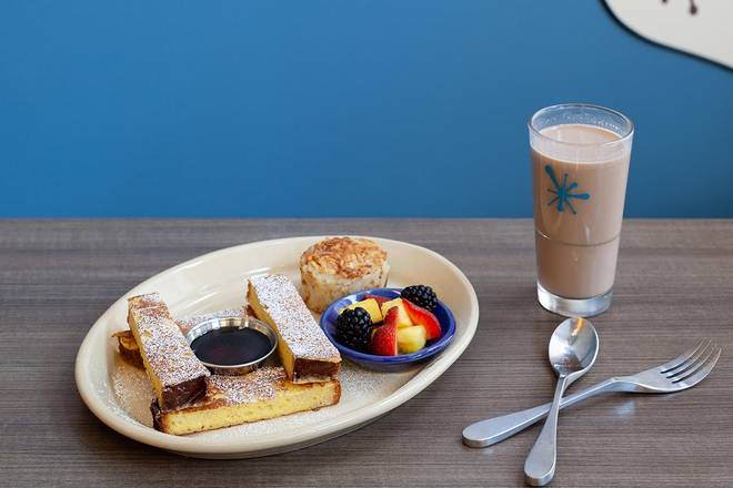 Order Kids Gluten Free Friendly French Toast  food online from Snooze Am Eatery store, San Diego on bringmethat.com