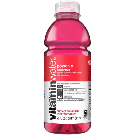 Order Vitaminwater Power-C Electrolyte Enhanced Water W/ Vitamins, Dragonfruit Drink, 20 OZ food online from Cvs store, LINCOLN on bringmethat.com