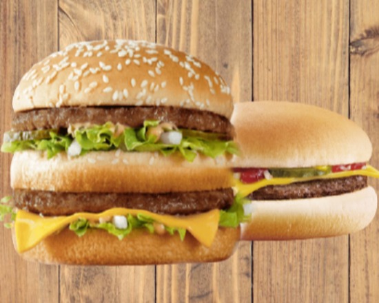 Tower Burger + Cheese Burger