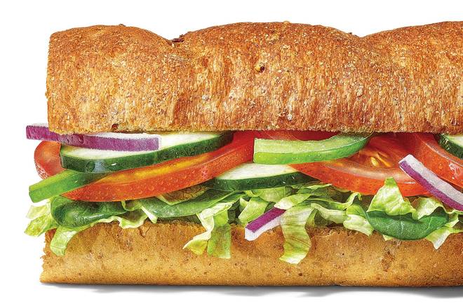 Order Veggie Delite® Footlong Regular Sub food online from Subway Sandwiches & Salads store, Essex on bringmethat.com