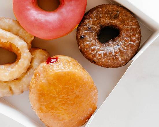 Order Variety Donuts Dozen food online from Kim's Donuts store, Dallas on bringmethat.com