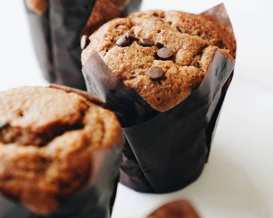 Order Banana Chocolate Chip Muffin food online from Goji Juicery And Kitchen store, Pembroke Pines on bringmethat.com
