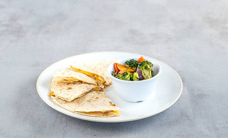 Order Chicken Quesadilla food online from Zoe's Kitchen store, Dallas on bringmethat.com