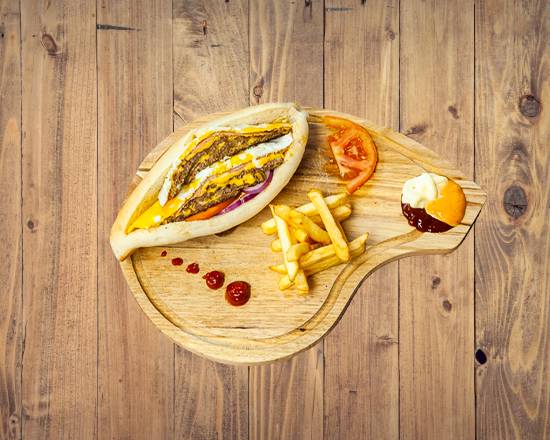 Sandwich steak