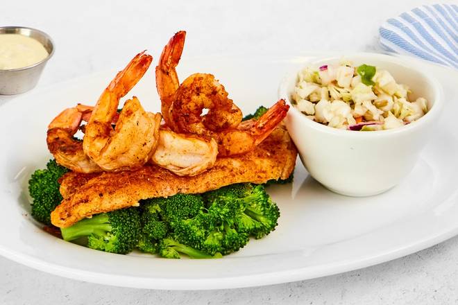 Order Pick 2 Combo food online from Fish City Grill store, Flower Mound on bringmethat.com