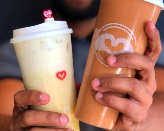 Order Hong Kong-Style Milk Tea food online from Go Heart Tea Bar store, San Diego on bringmethat.com