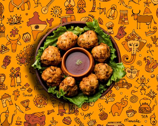 Order Assorted Veggie Pakora Passion food online from Gunpowder Cafe store, Laurel on bringmethat.com