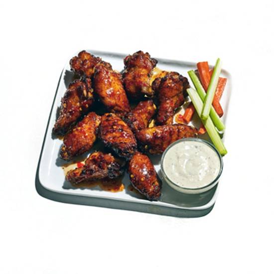 Order Oven-Roasted Wings food online from Mellow Mushroom store, Greenville on bringmethat.com