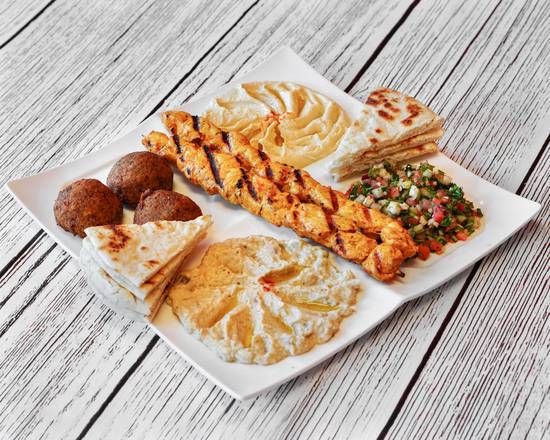Order Lebanese Platter food online from Sultan's Deli store, Apex on bringmethat.com