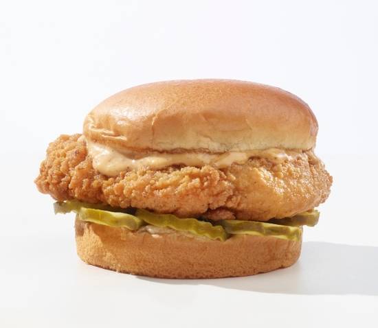 Order Crispy Chicken Sandwich food online from Burger Experience store, Orlando on bringmethat.com