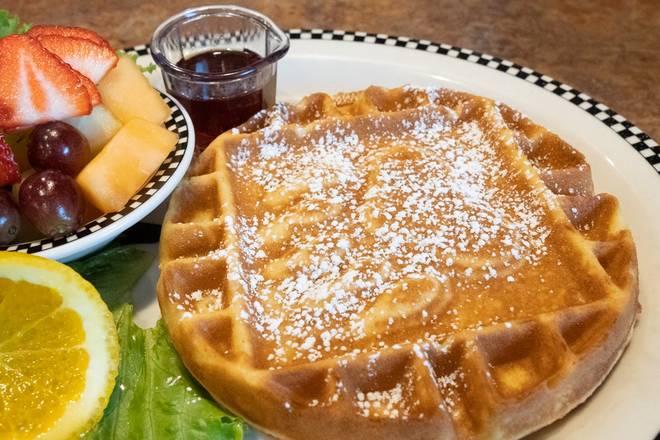 Order Sweet Cream Waffle food online from Black Bear Diner store, Murrieta on bringmethat.com