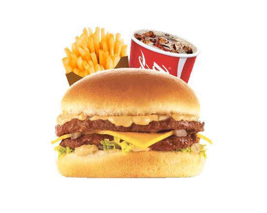Menu big burger acheté = big burger offert