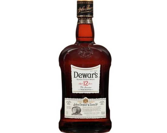 Order Dewar's 12 Year, 1.75L scotch (40.0% ABV) food online from Xtra Liquors & Wines store, WEST MIAMI on bringmethat.com