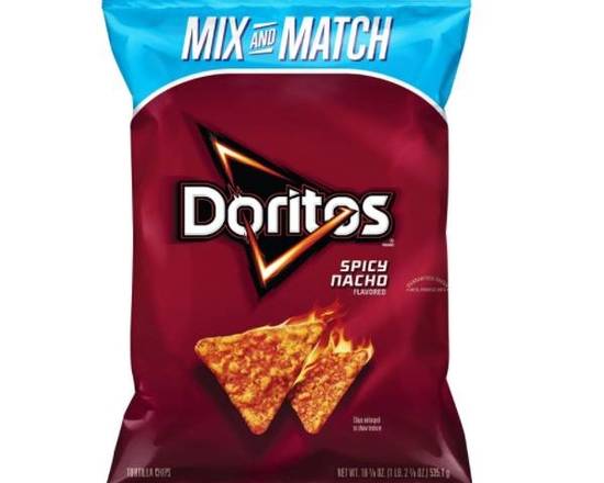 Order Doritos Spicy Nacho (18 oz) food online from Shell store, Tampa on bringmethat.com