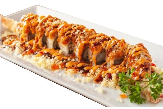 Order Volcano Roll 8pcs food online from #35 store, Seattle on bringmethat.com