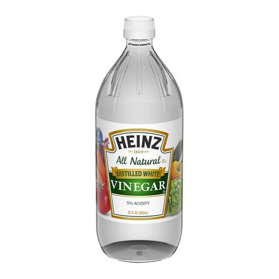 Order Heinz All Natural Distilled White Vinegar 16oz food online from Everyday Needs by Gopuff store, Baton Rouge on bringmethat.com