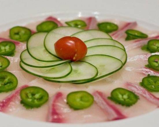 Order Hamachi Jalapeno Sashimi food online from Oishi Thai store, North Miami on bringmethat.com