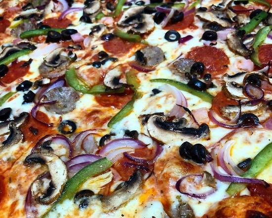 Order Supreme Pizza food online from Mid City Pizza store, New Orleans on bringmethat.com