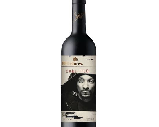 Order 19 Crimes Cali Red, 750ml red wine (14.1% ABV) food online from Golden Ox Liquors store, Saint Augustine on bringmethat.com