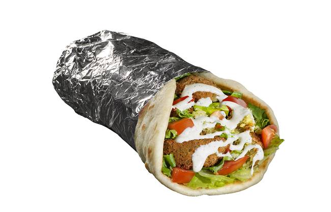 Order Falafel Sandwich food online from The Halal Guys -Orlando, Fl store, Orlando on bringmethat.com