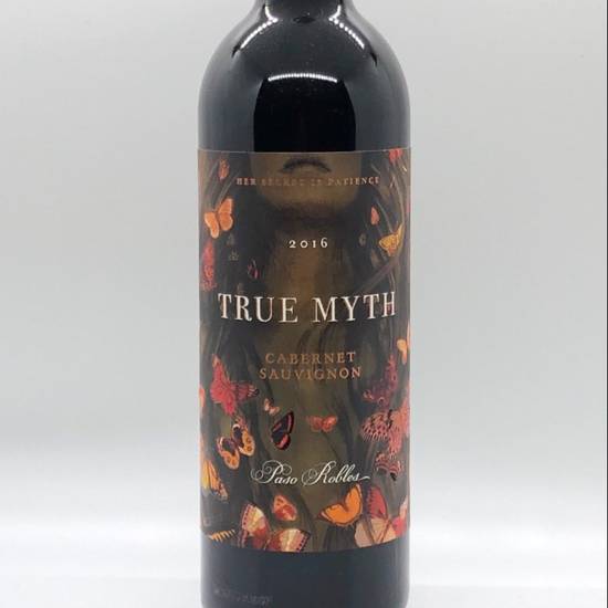 Order True Myth - Cabernet Sauvignon - Paso Robles food online from Santa Monica Liquor store, Santa Monica on bringmethat.com