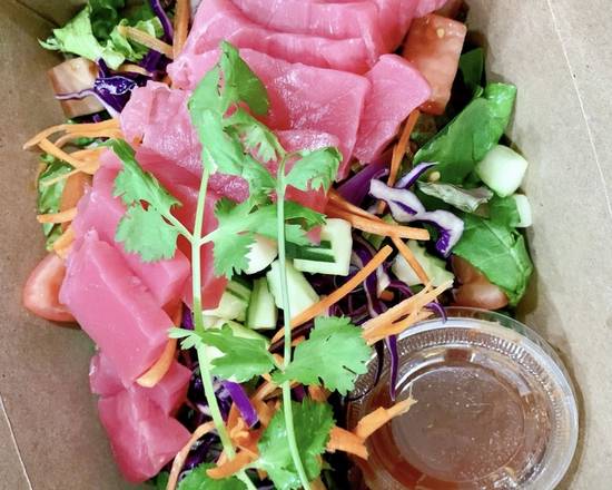 Order Ahi Tuna Salad food online from Baramee Thai Restaurant store, San Pedro on bringmethat.com