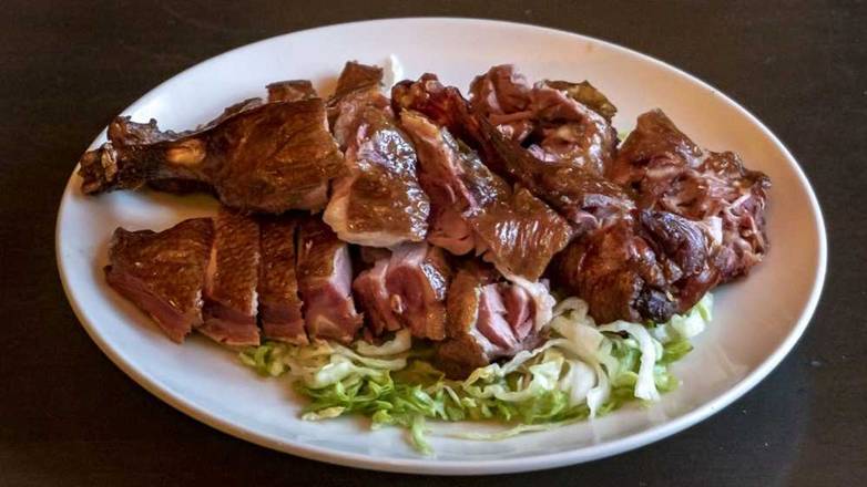 Order Tea Smoked Duck food online from Crouching Tiger Restaurant store, Redwood City on bringmethat.com