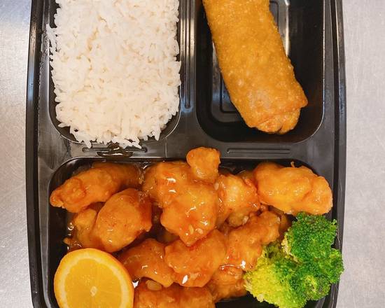Order Orange Chicken food online from Apple Jade Restaurant store, Lansing on bringmethat.com