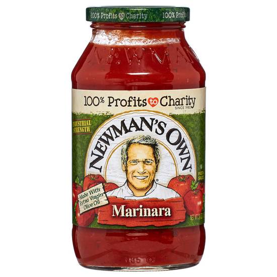 Order Newman's Own All Natural Marinara 24oz food online from Everyday Needs by Gopuff store, St. Petersburg on bringmethat.com