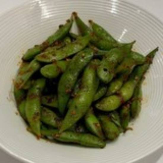 Order Garlic Edamame food online from Sushi Katsu-Ya - Woodland Hills store, Woodland Hills on bringmethat.com
