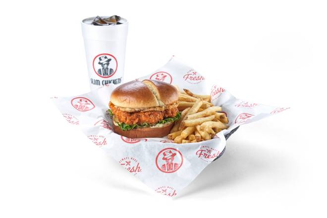 Order Buffalo Ranch Chicken Sandwich Meal food online from Slim Chickens store, Murfreesboro on bringmethat.com